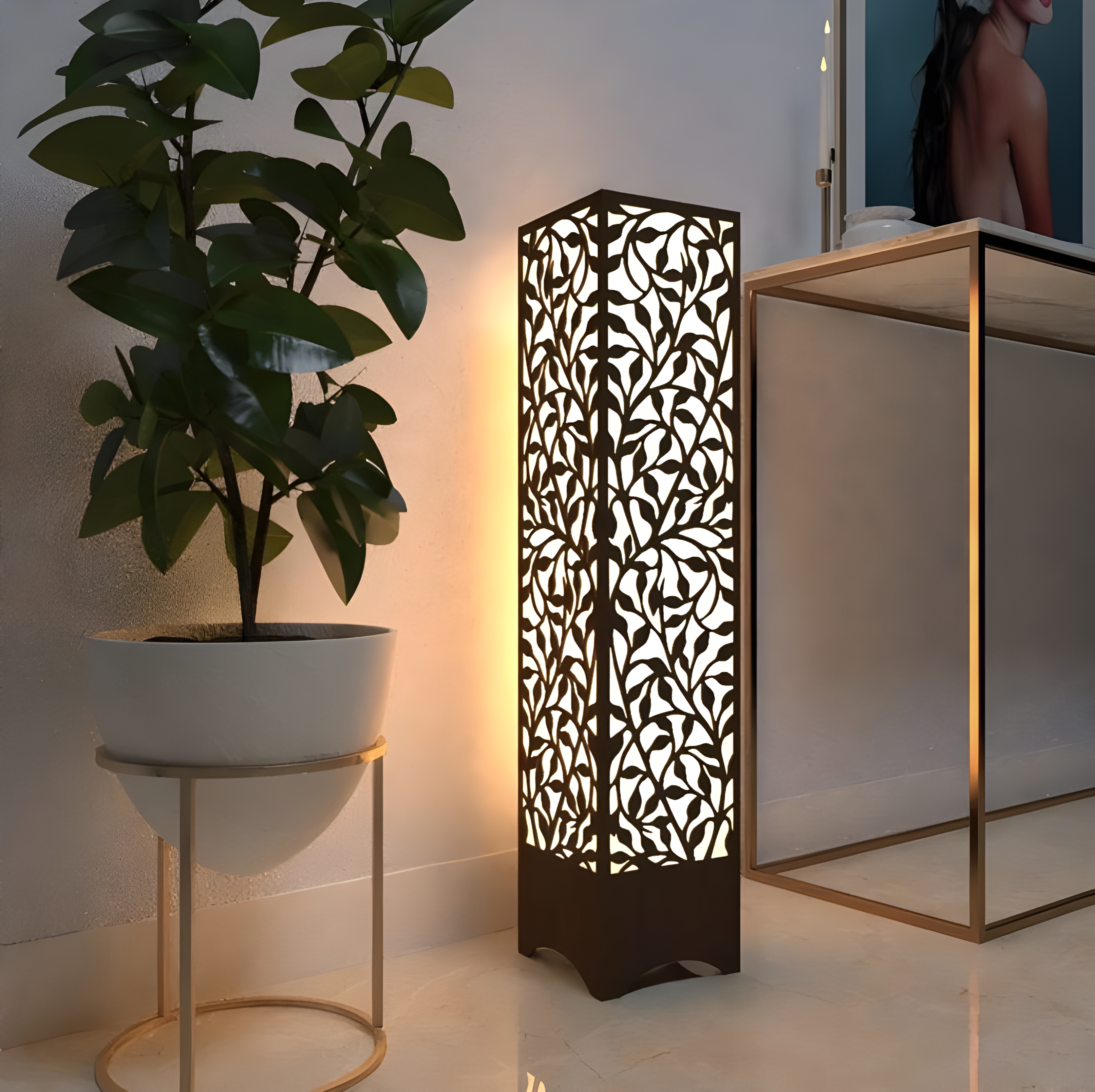 Stainless Steel Lamp
