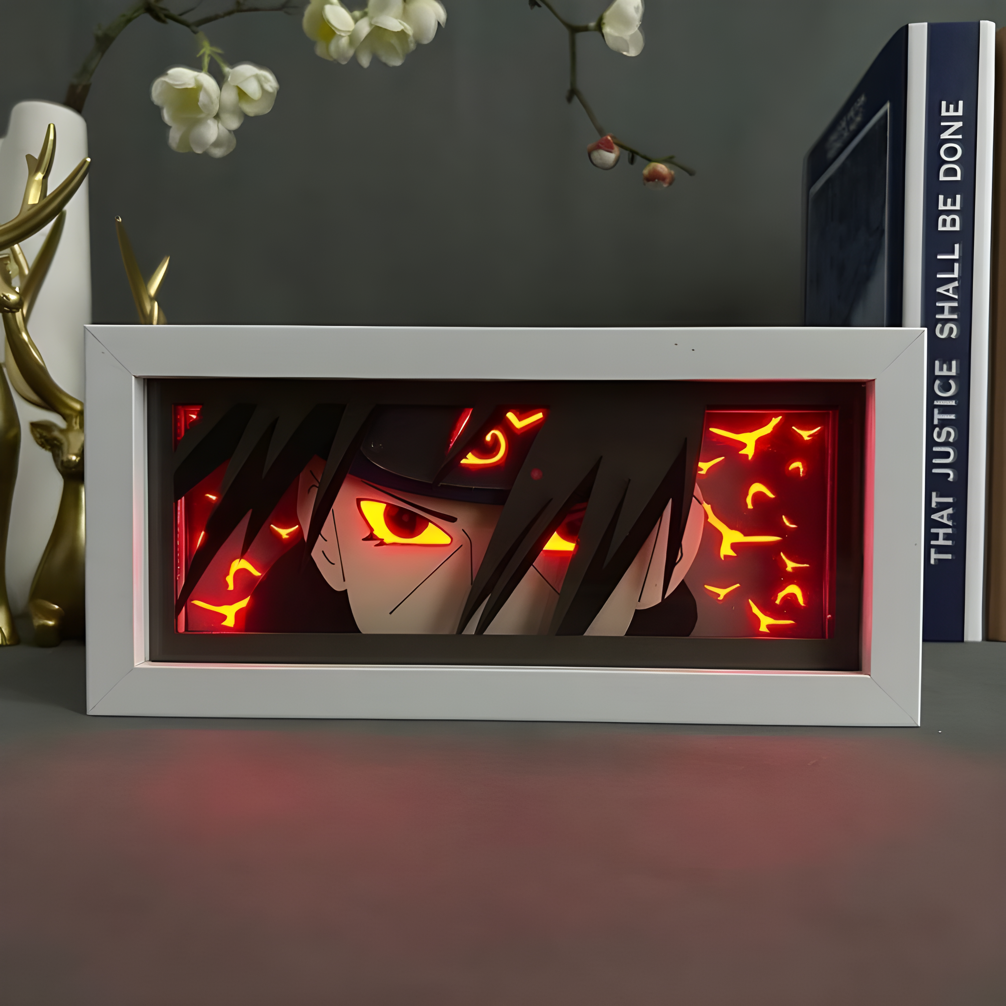 Itachi Uchiha 4D Light Frame