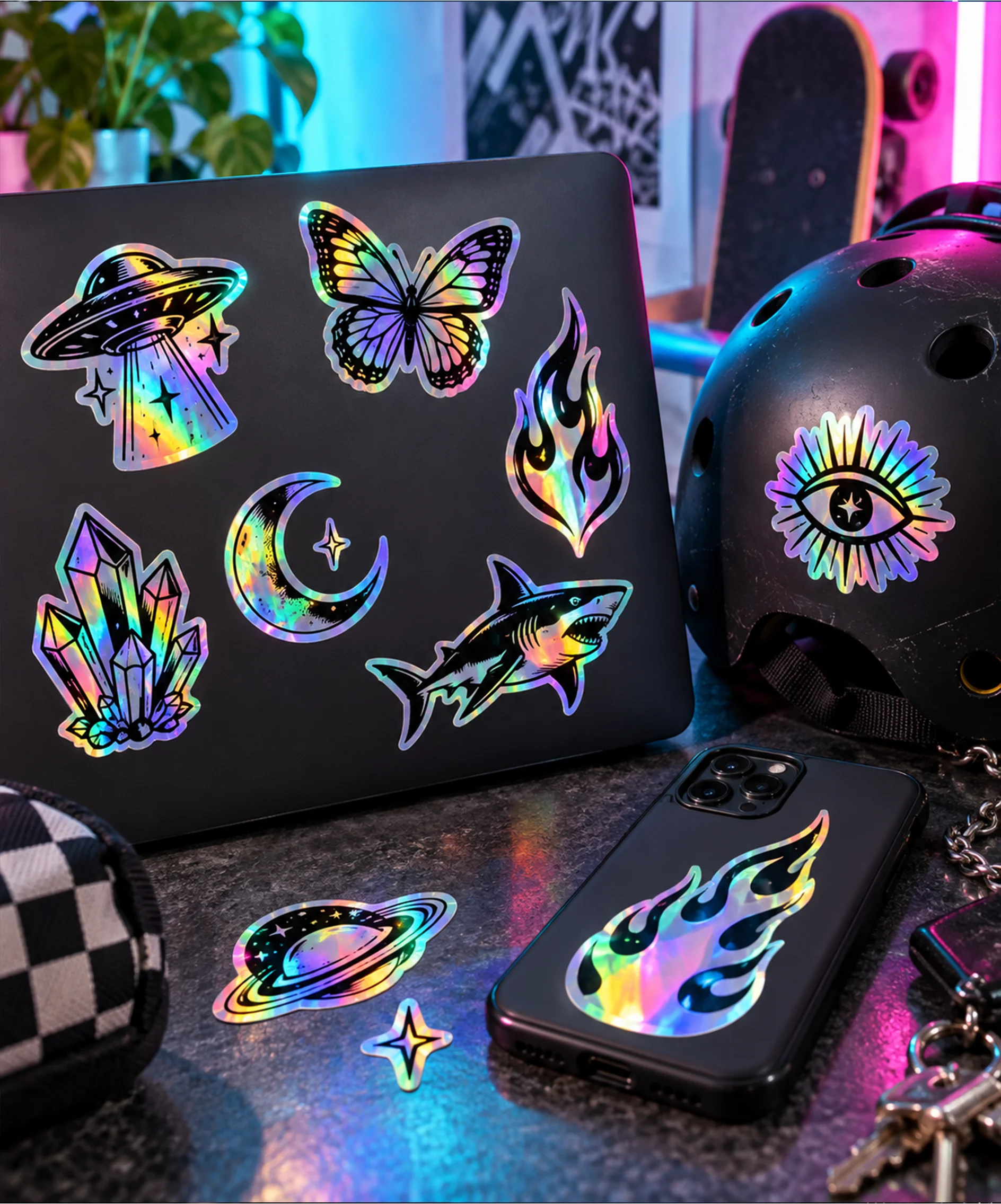 Holographic Posters and Stickers - Image 2