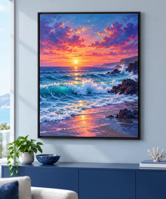 Vinyl Print and Frame